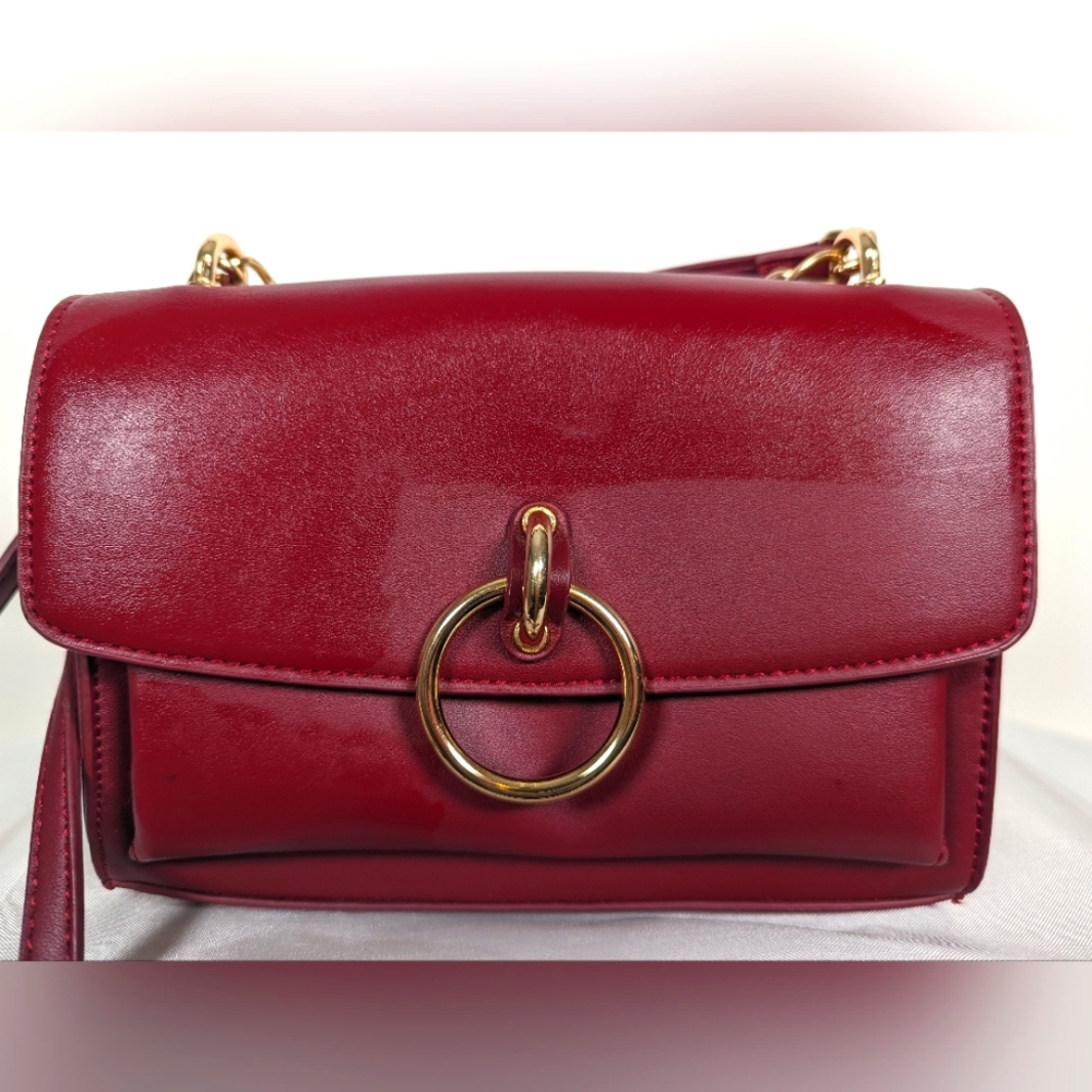 Kaari Blue Ring Crossbody Purse.